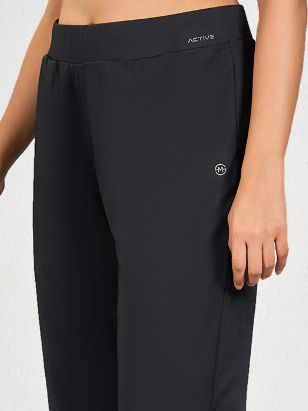 Black & Grey Yoga Pants for Women