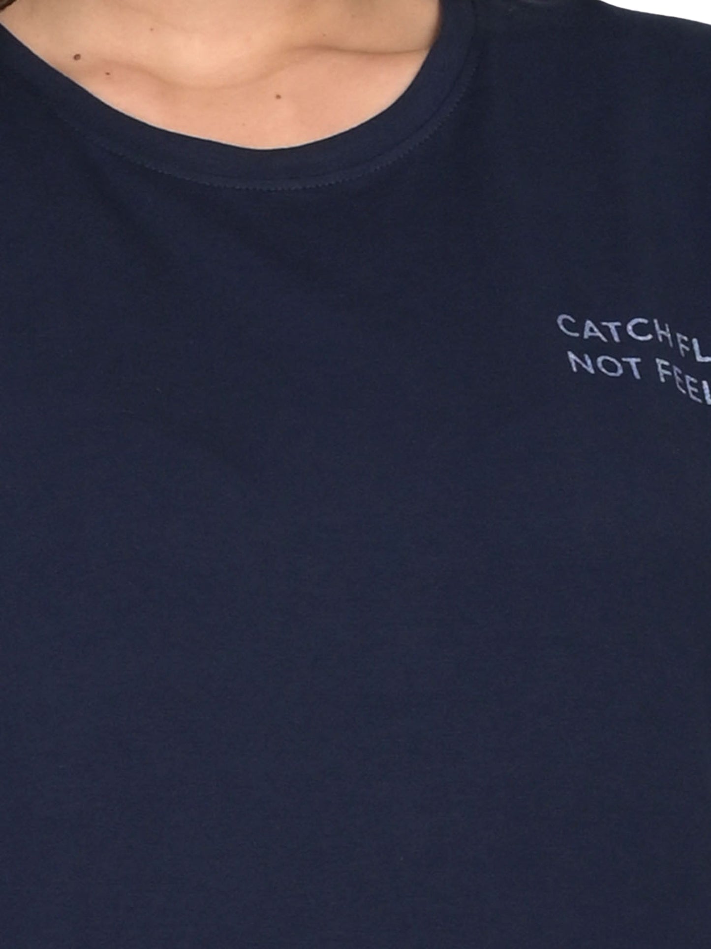 Dark Blue Half Sleeve Co-Ord Set