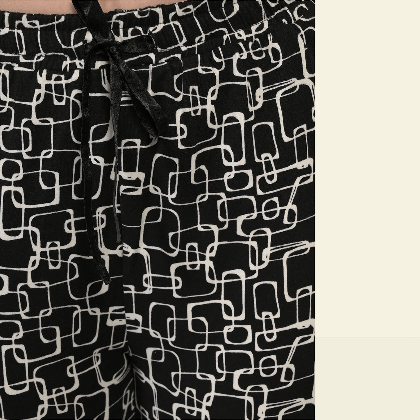 Black Loungewear | Sleepwear Regular Pyjama