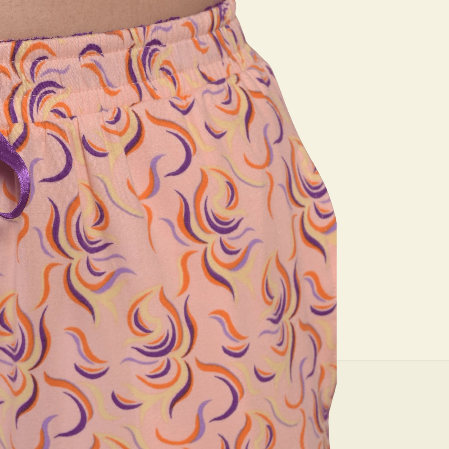 Blush Pink Brushed Poly Sleep Pyjama