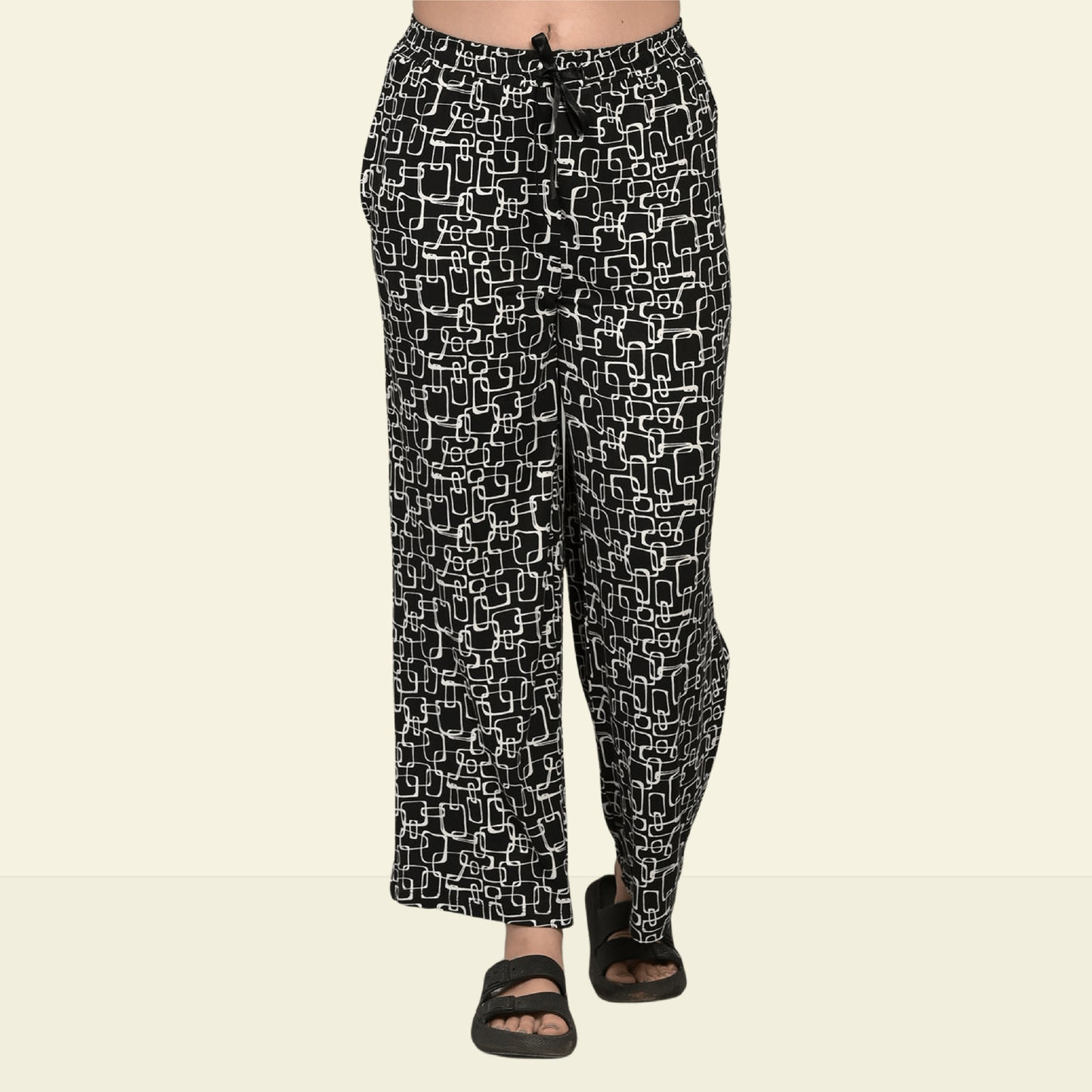 Black Loungewear | Sleepwear Regular Pyjama