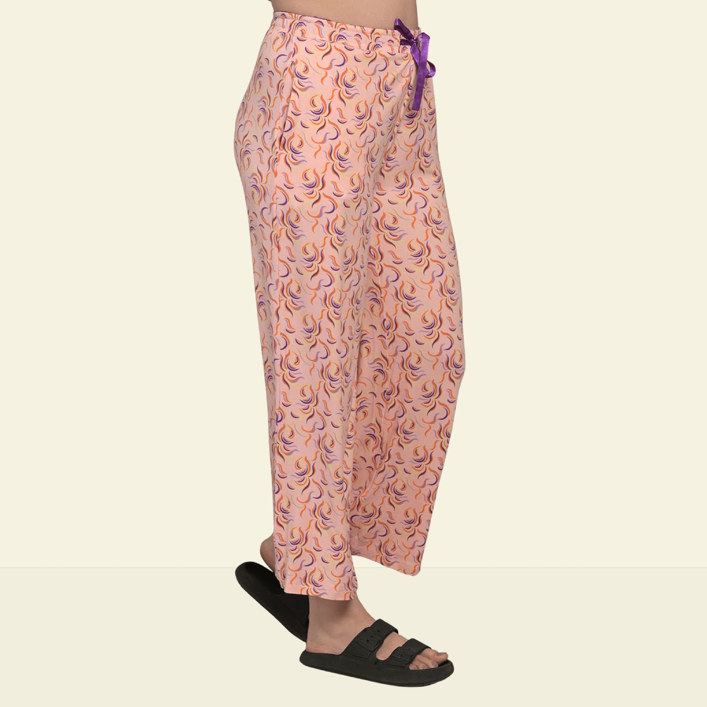 Blush Pink Brushed Poly Sleep Pyjama