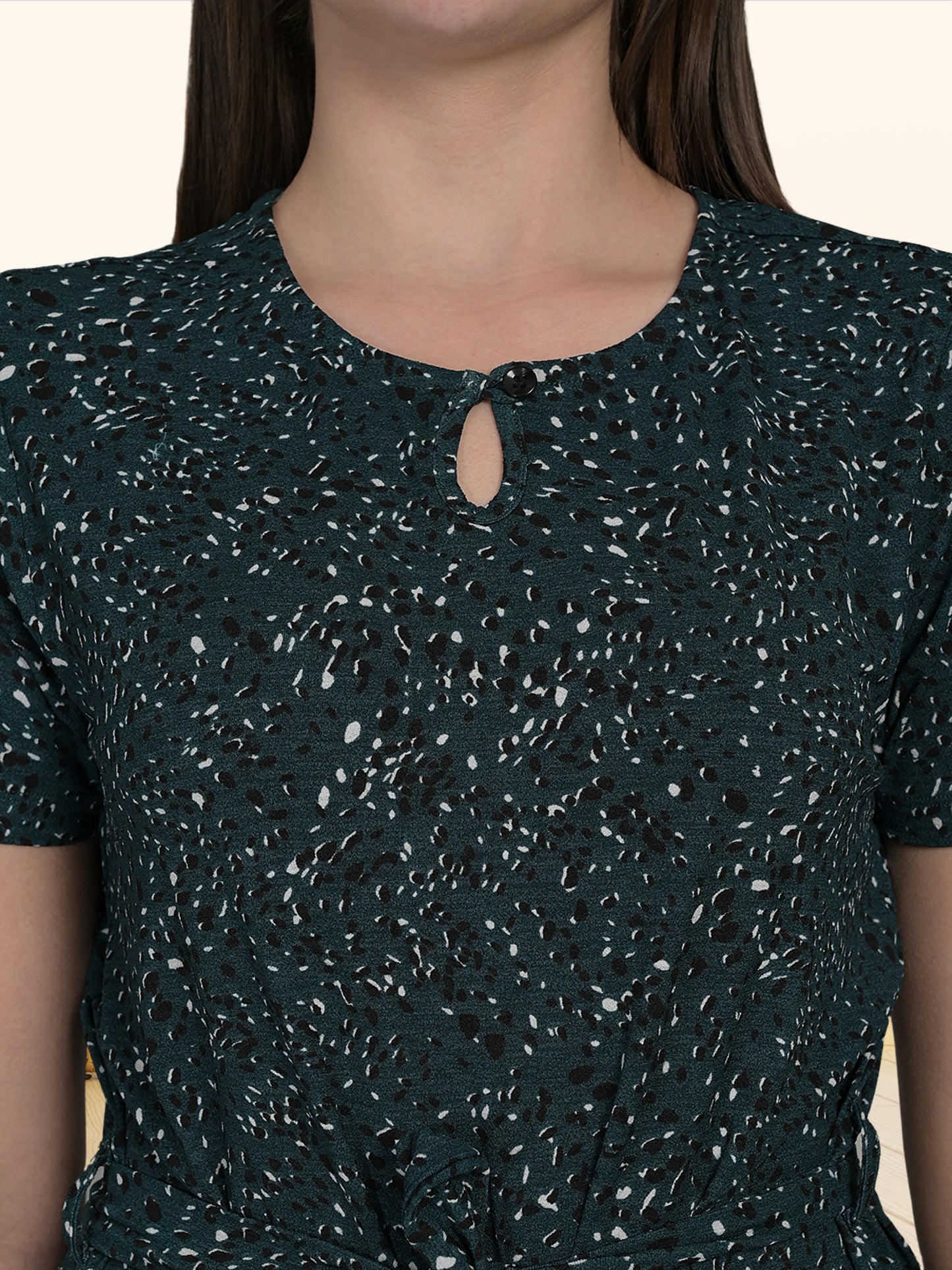 Green Short Night Dress