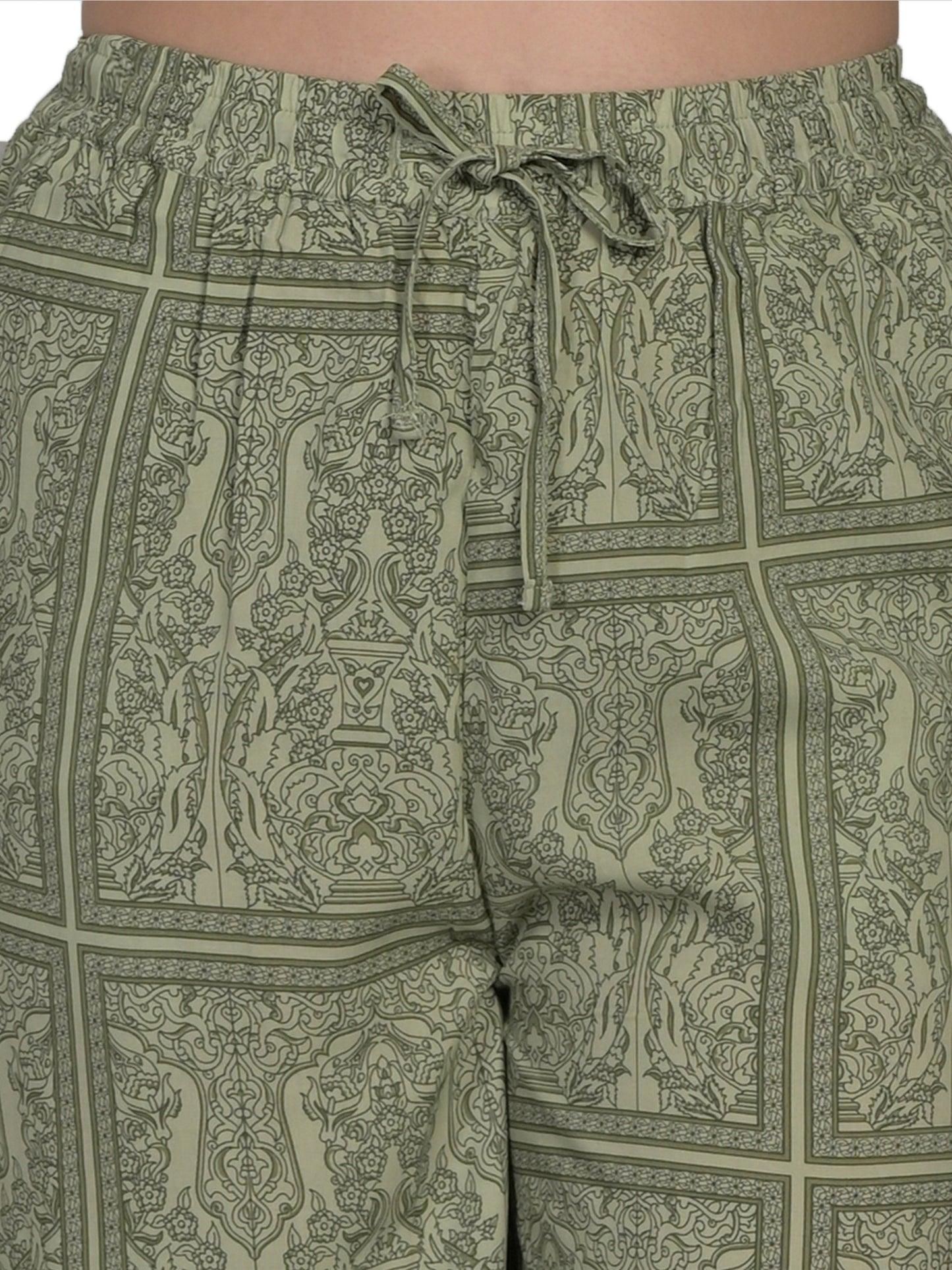 Green Printed Co-Ord Set