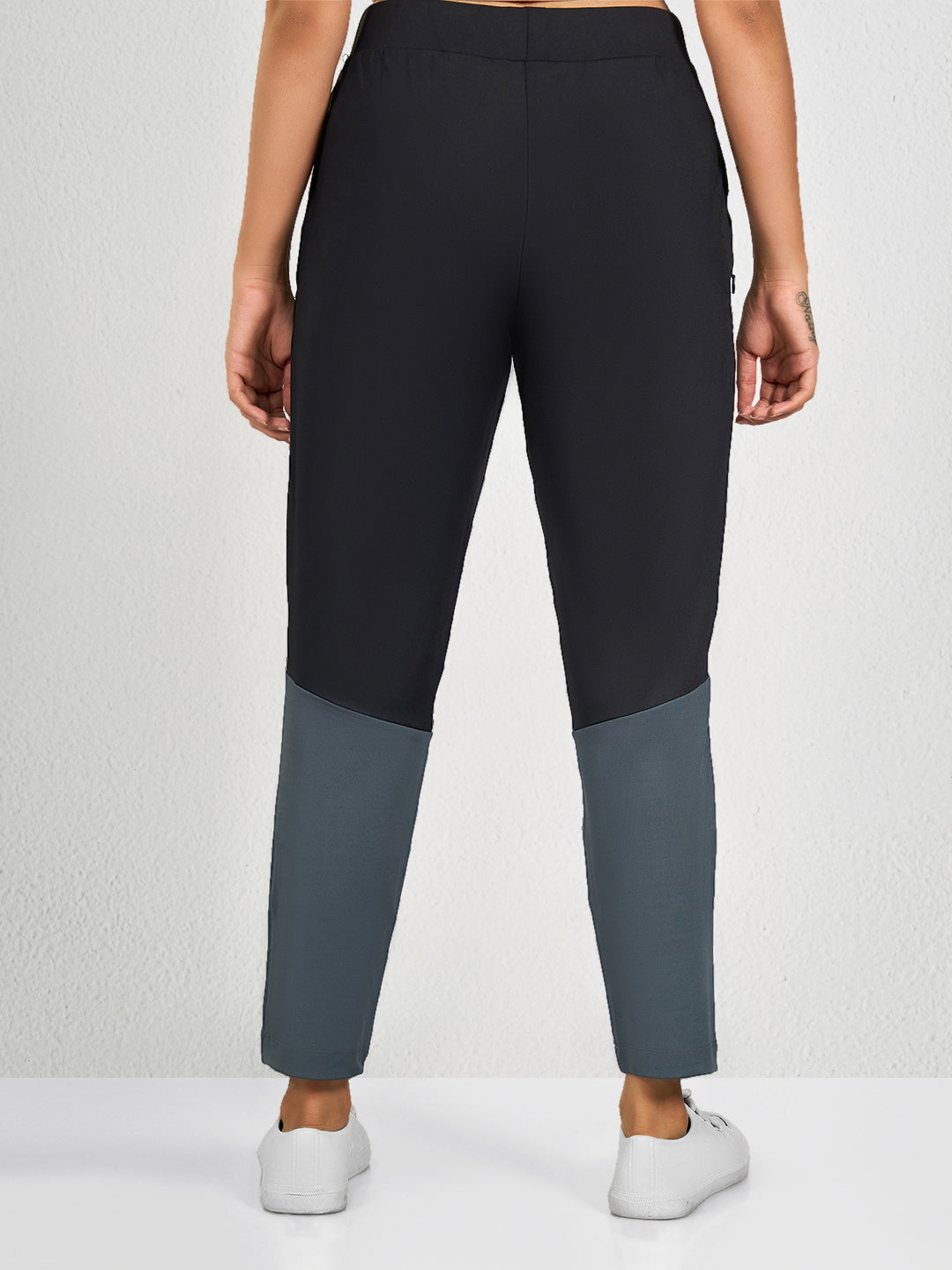 Black & Grey BK Yoga Pants