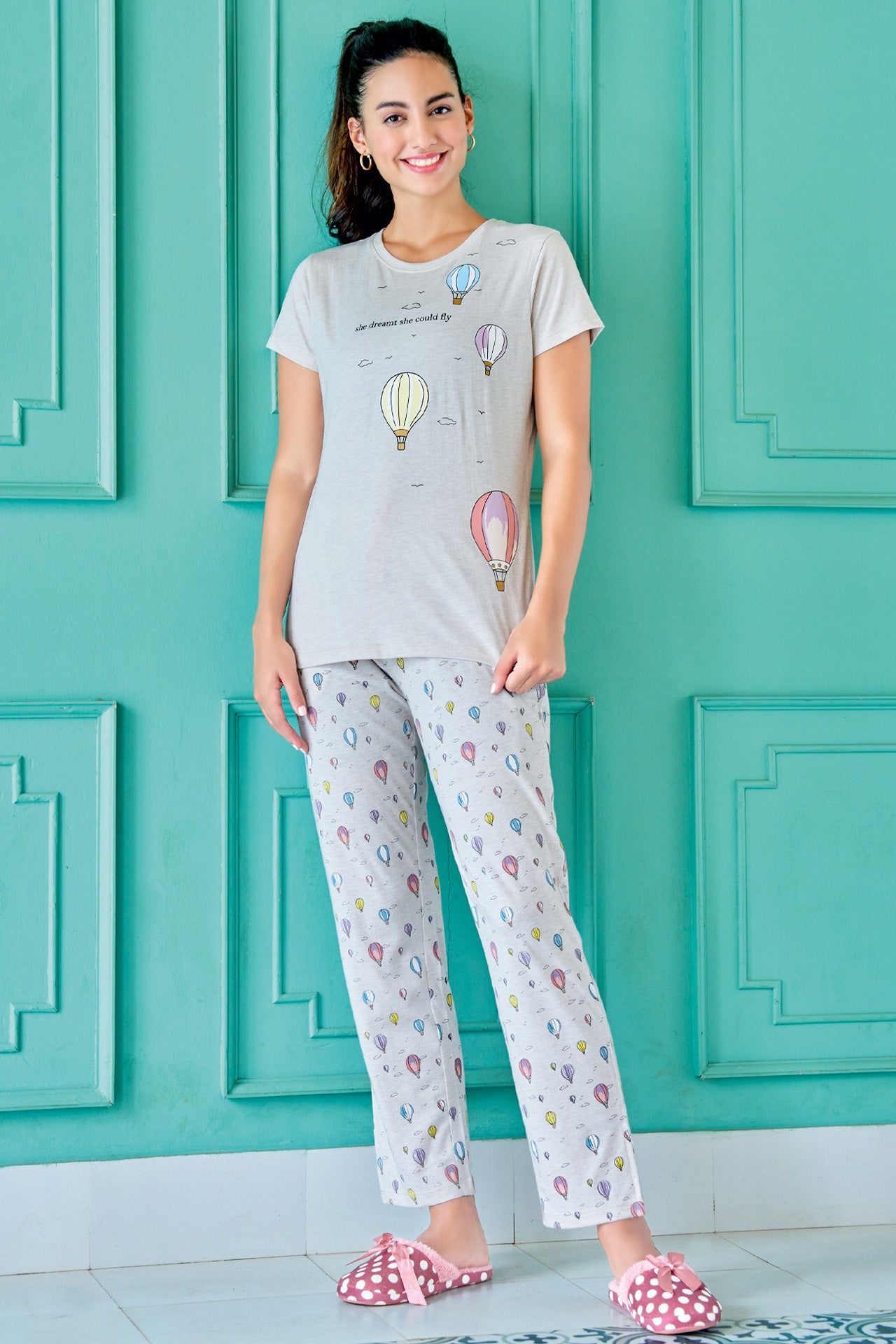 Oatmeal Pyjama Set