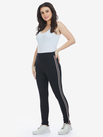 Black Track Pant