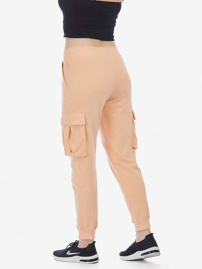 Peach Sand Cargo Pant