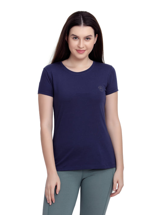 Navy Half Sleeve T-Shirt