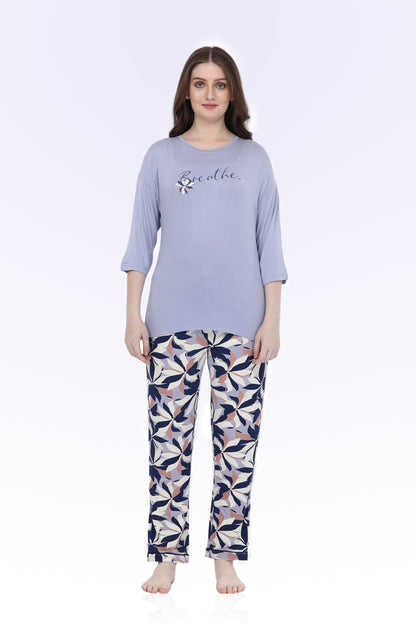 Maysixty Viscose Spandex Aleutian Pyjama Set