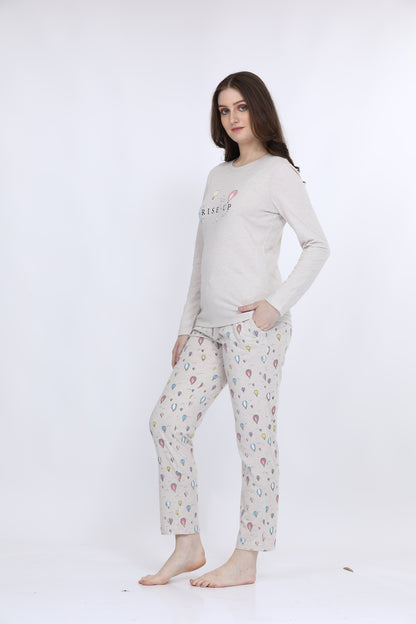 Oatmeal Pyjama Set