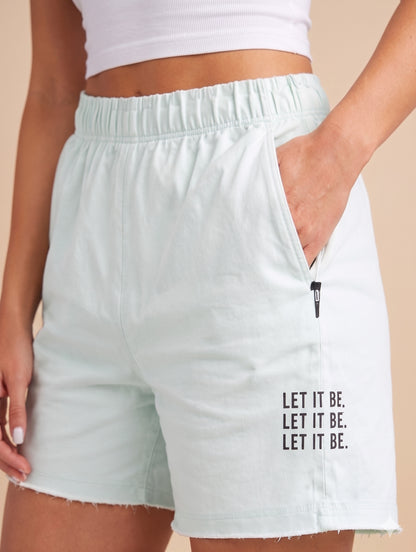 Women’s Solid Athleisure Shorts – Bay