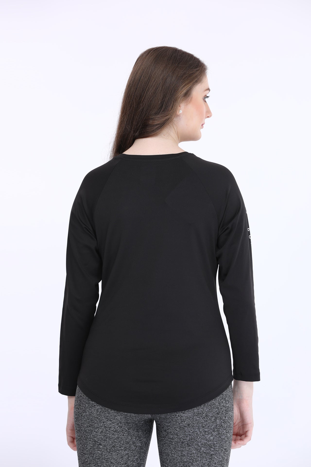 Black Full Sleeve T-Shirt