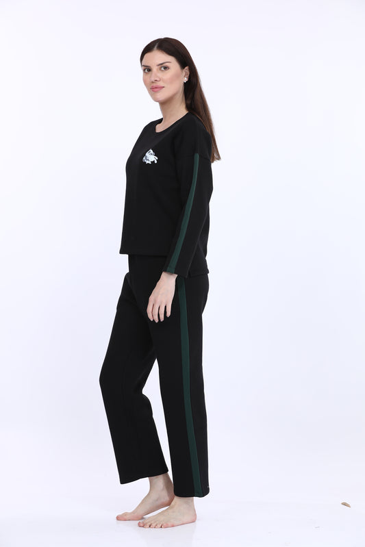 Black Track Suit