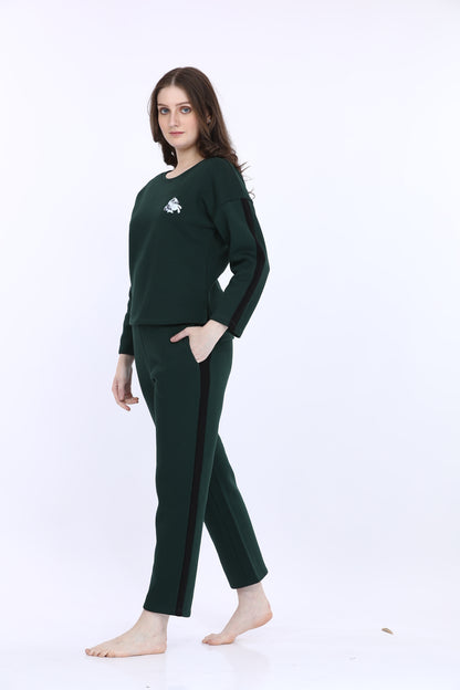 Dark Green Track Suit