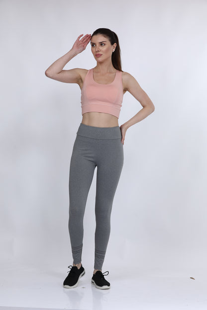 Grey Mel Yoga Pant