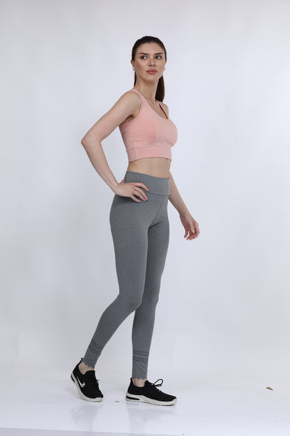 Grey Mel Yoga Pant