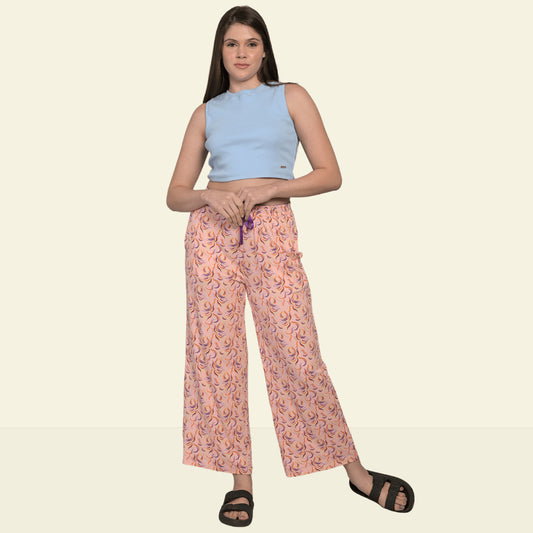 Blush Pink Brushed Poly Sleep Pyjama