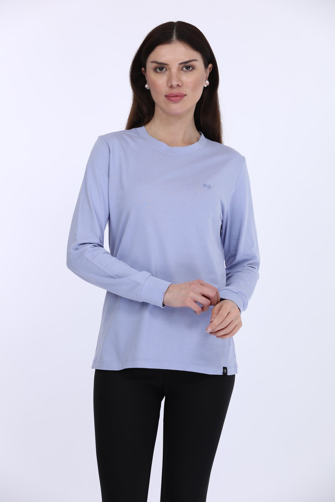 Lavender Full Sleeve T-Shirt