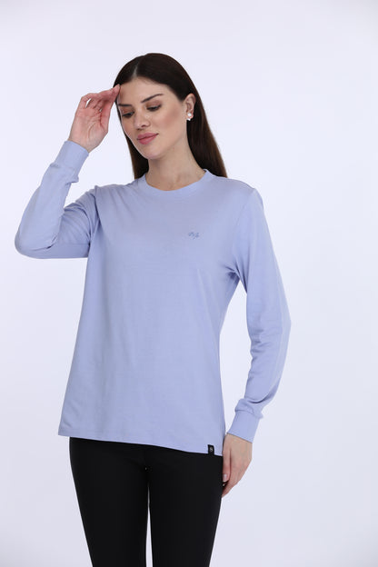 Lavender Full Sleeve T-Shirt