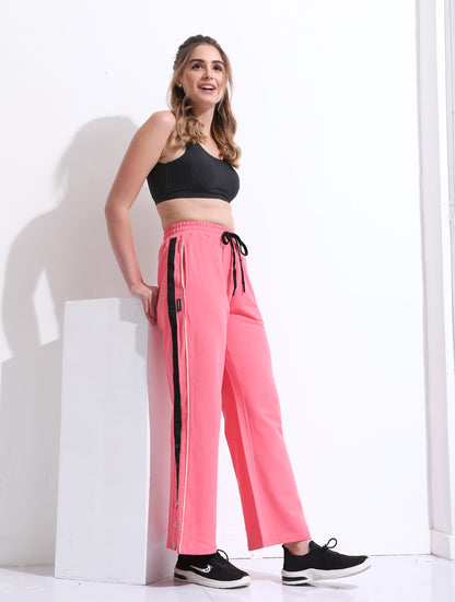 Athleisure Track Pant – Coral