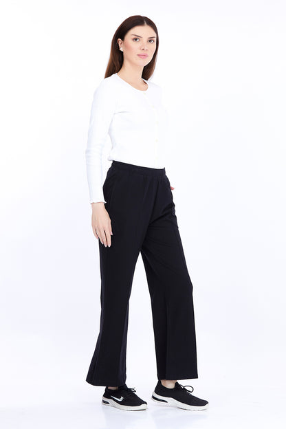 Black Track Pant