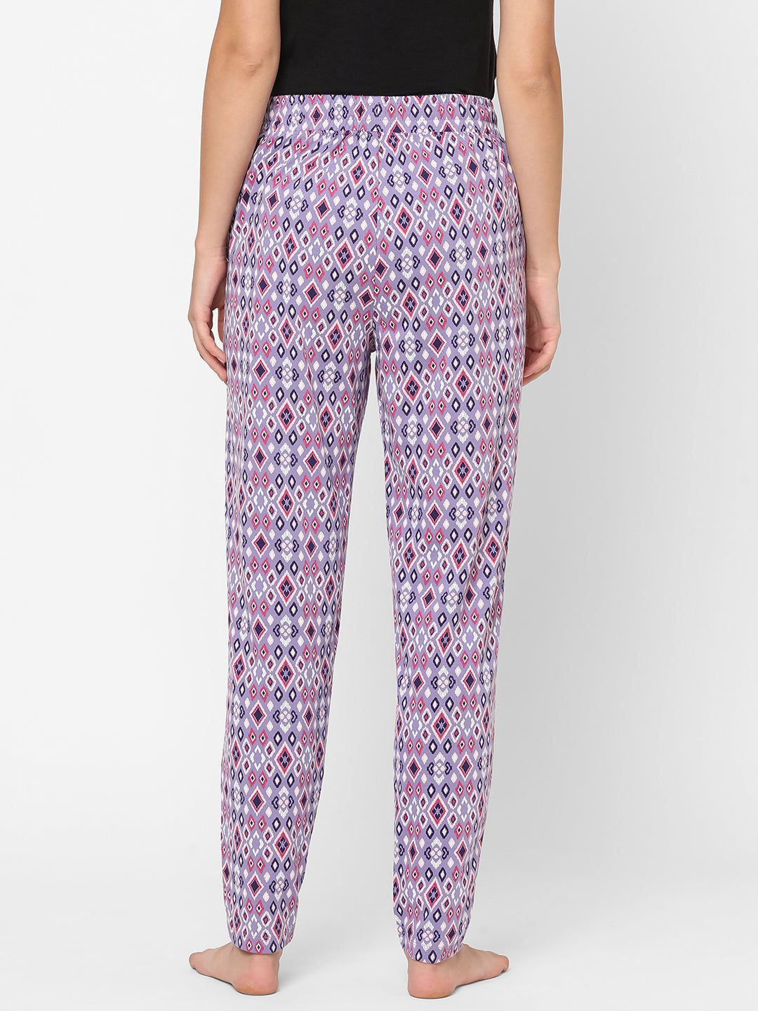 Purple Knit Pyjama Set