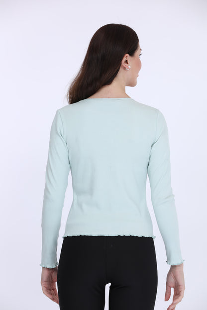 Moonlight Jade Full Sleeve T-Shirt