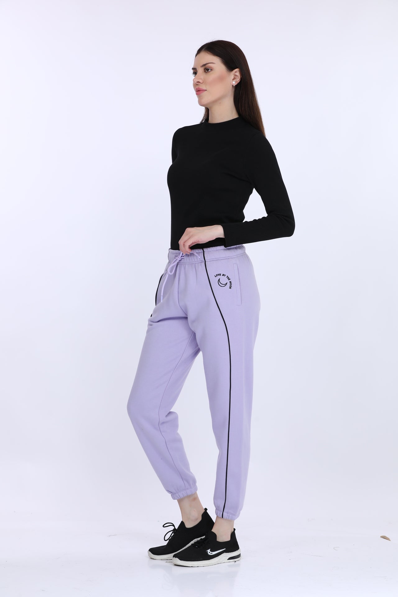 Maysixty® Women Fleece Purple Fashion Jogger