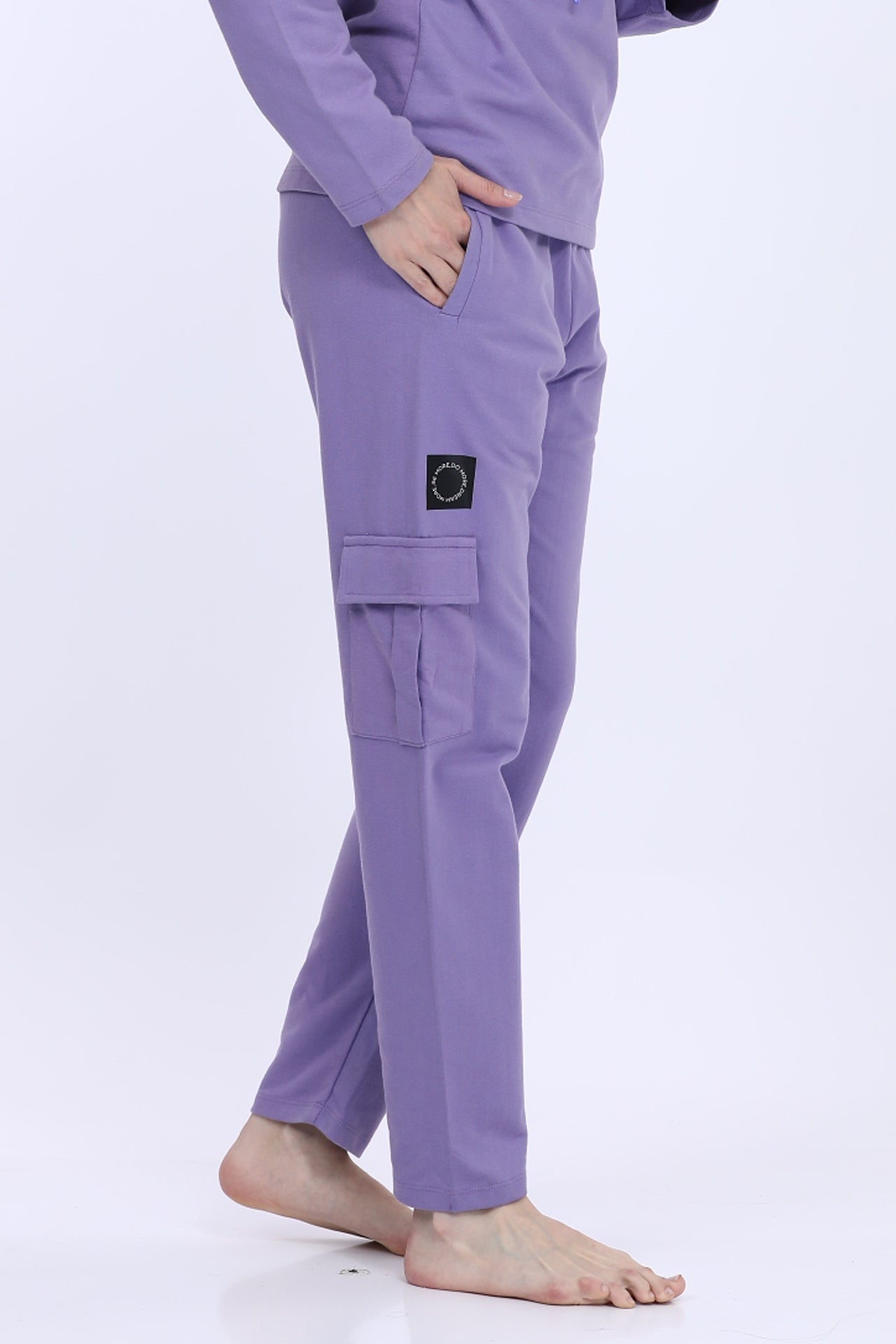 Purple Cargo Pant