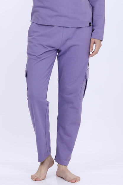 Purple Cargo Pant