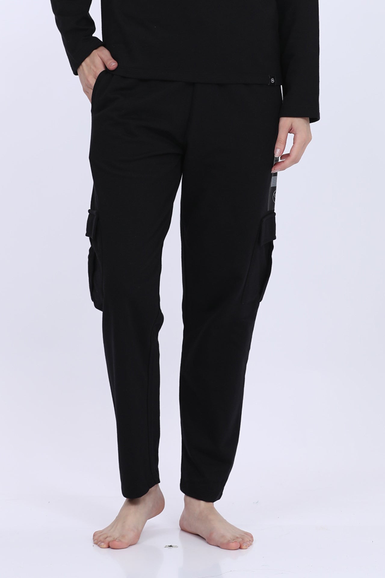 Black Cargo Pant