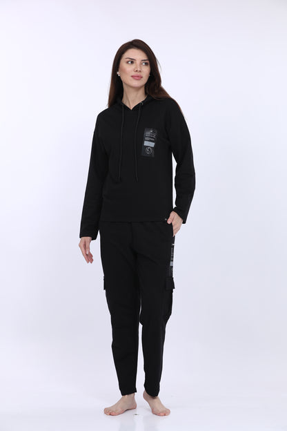 Black Cargo Pant