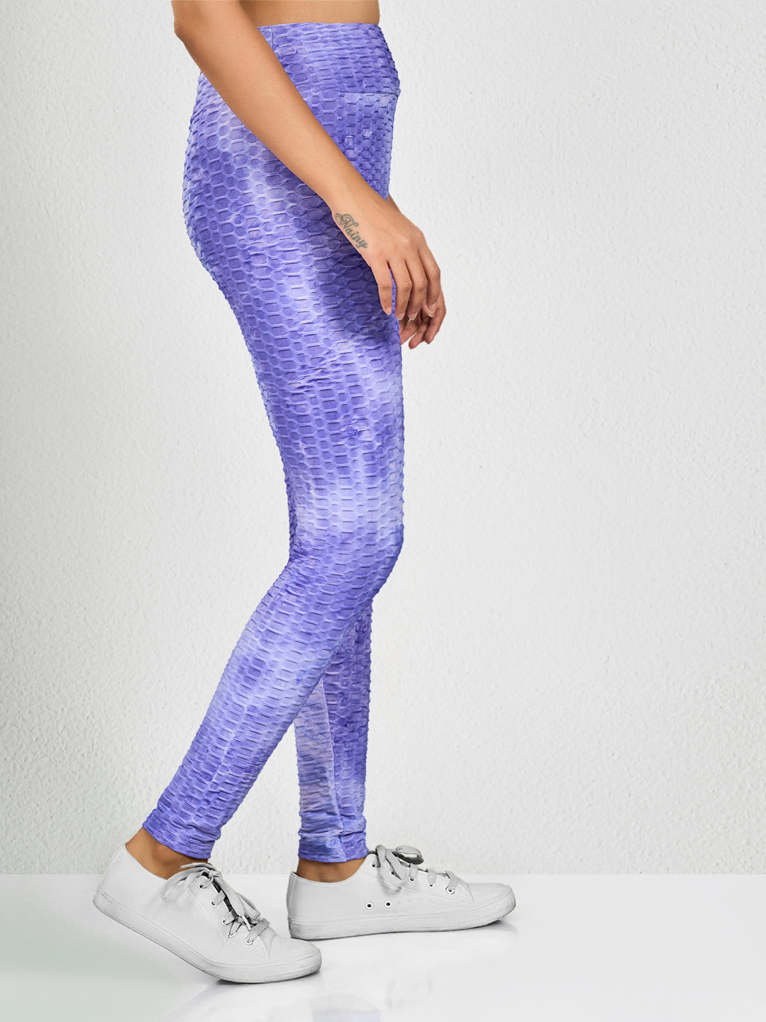 Purple Multi-Color Yoga Pant